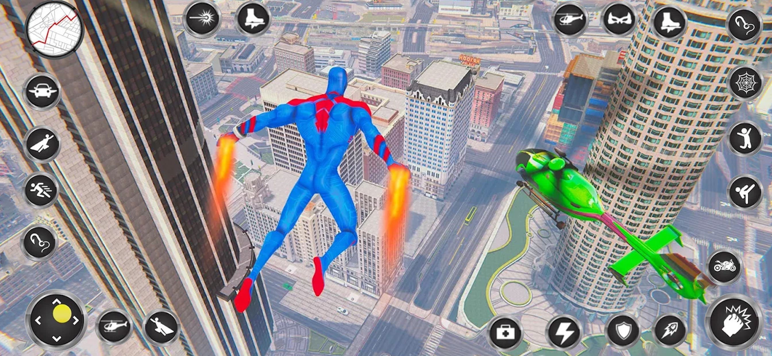 Spider Rope Hero Man Games screenshot 2 - screenshot