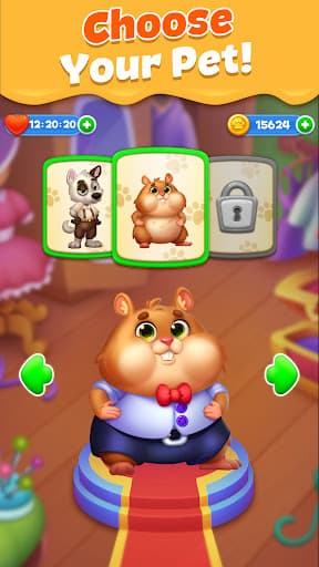 Pet Candy Puzzle-Match 3 games screenshot 27 - screenshot