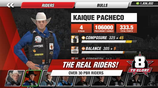 8 to Glory - Bull Riding screenshot 4 - screenshot
