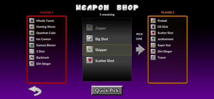 Pocket Tanks screenshot 4 - screenshot