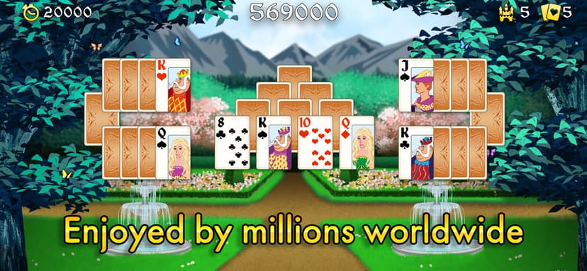 Magic Towers Solitaire screenshot 2 - screenshot