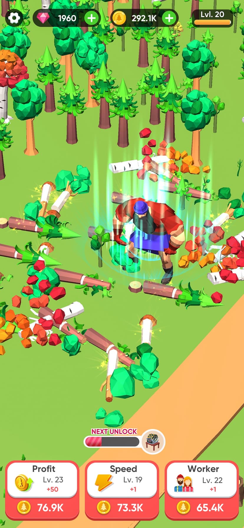 Idle Lumber Mill - Wood Game screenshot 6 - screenshot