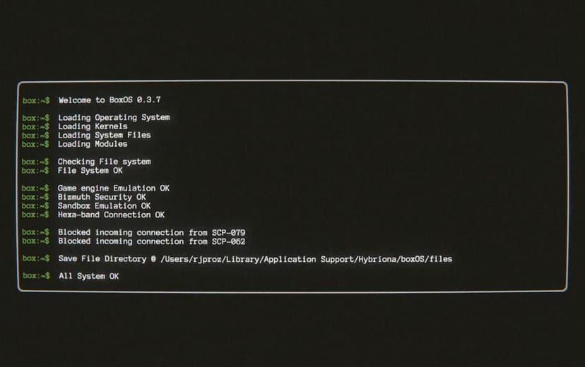 Null - screenshot