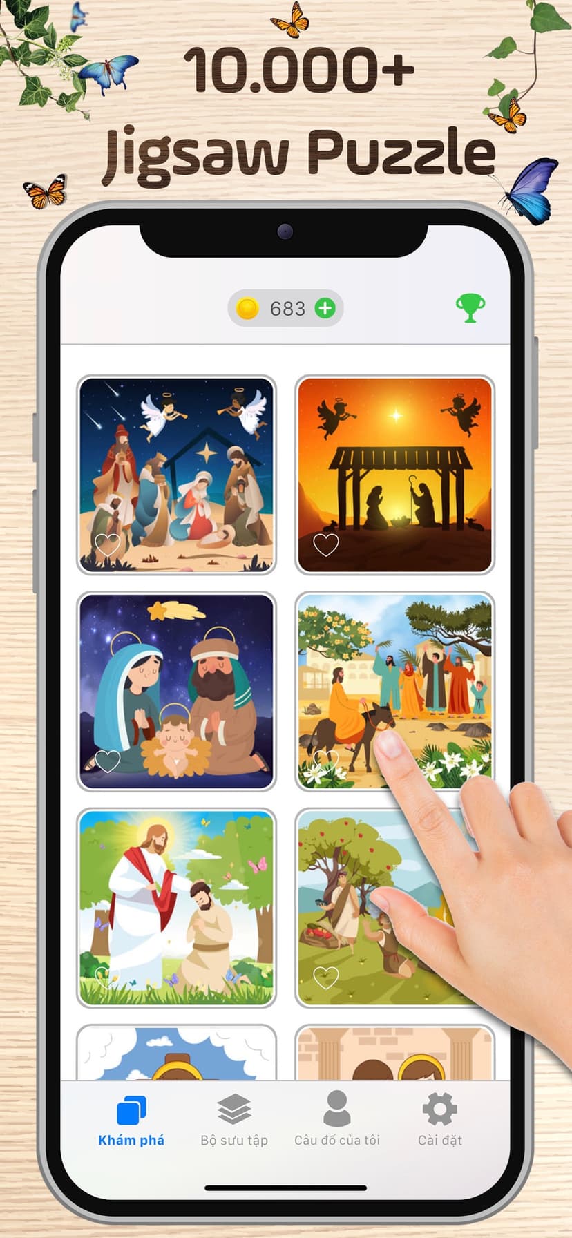 Bible Puzzles - Jesus Games screenshot 6 - screenshot