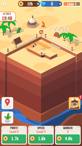 Idle Digging screenshot 1 - screenshot