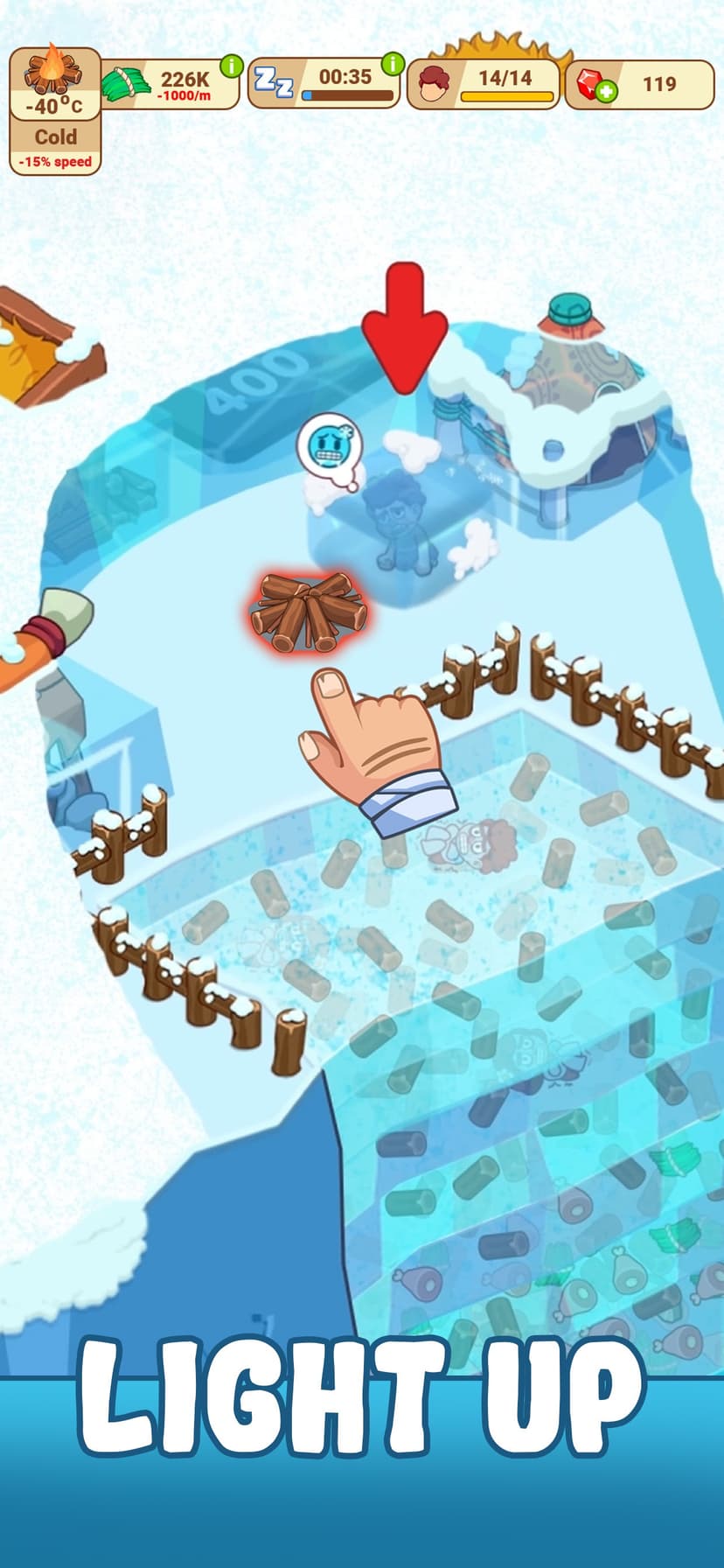 Icy Village: Survival Idle screenshot 6 - screenshot