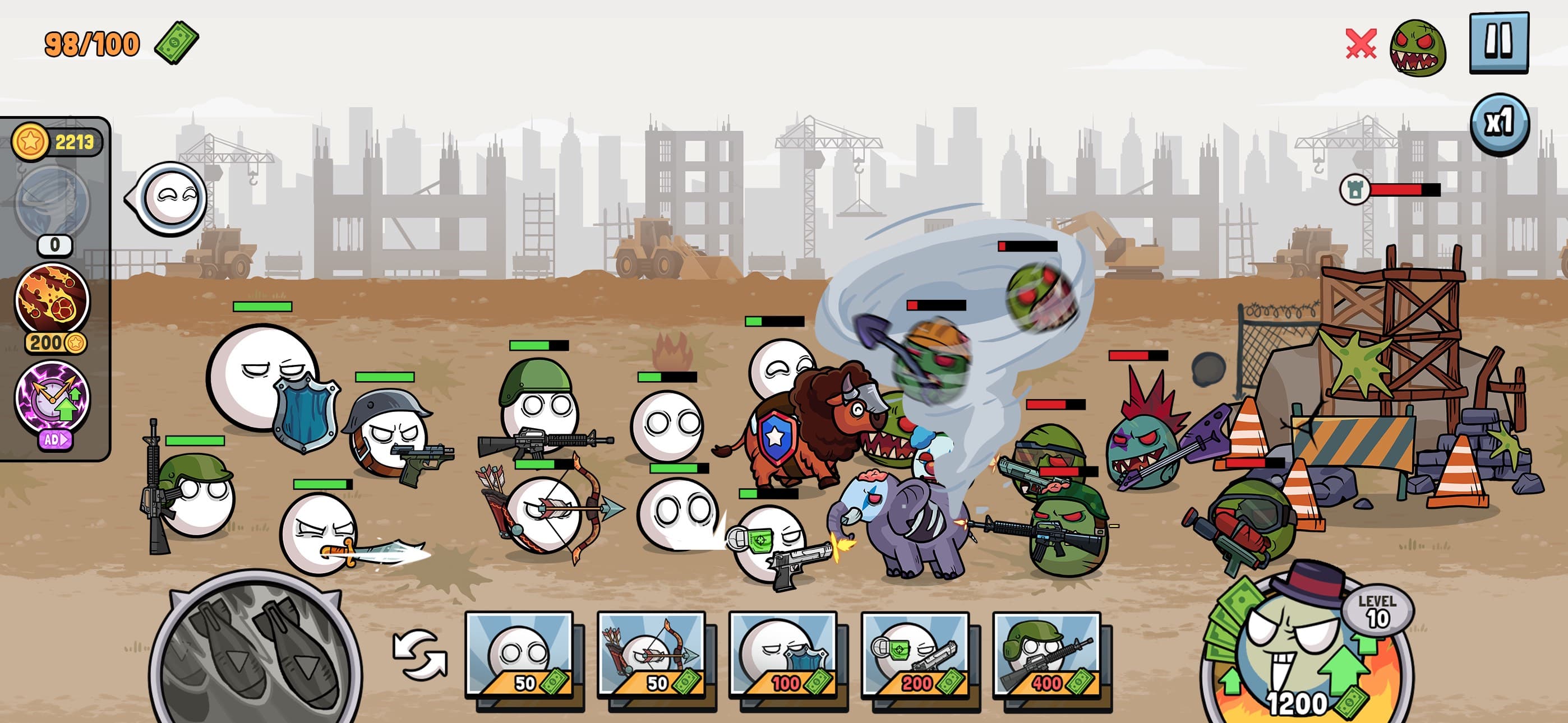 Balls vs Zombies: No Escape screenshot 3 - screenshot