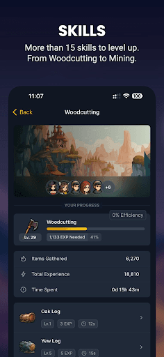 IdleMMO - Online Idle RPG screenshot 2 - screenshot