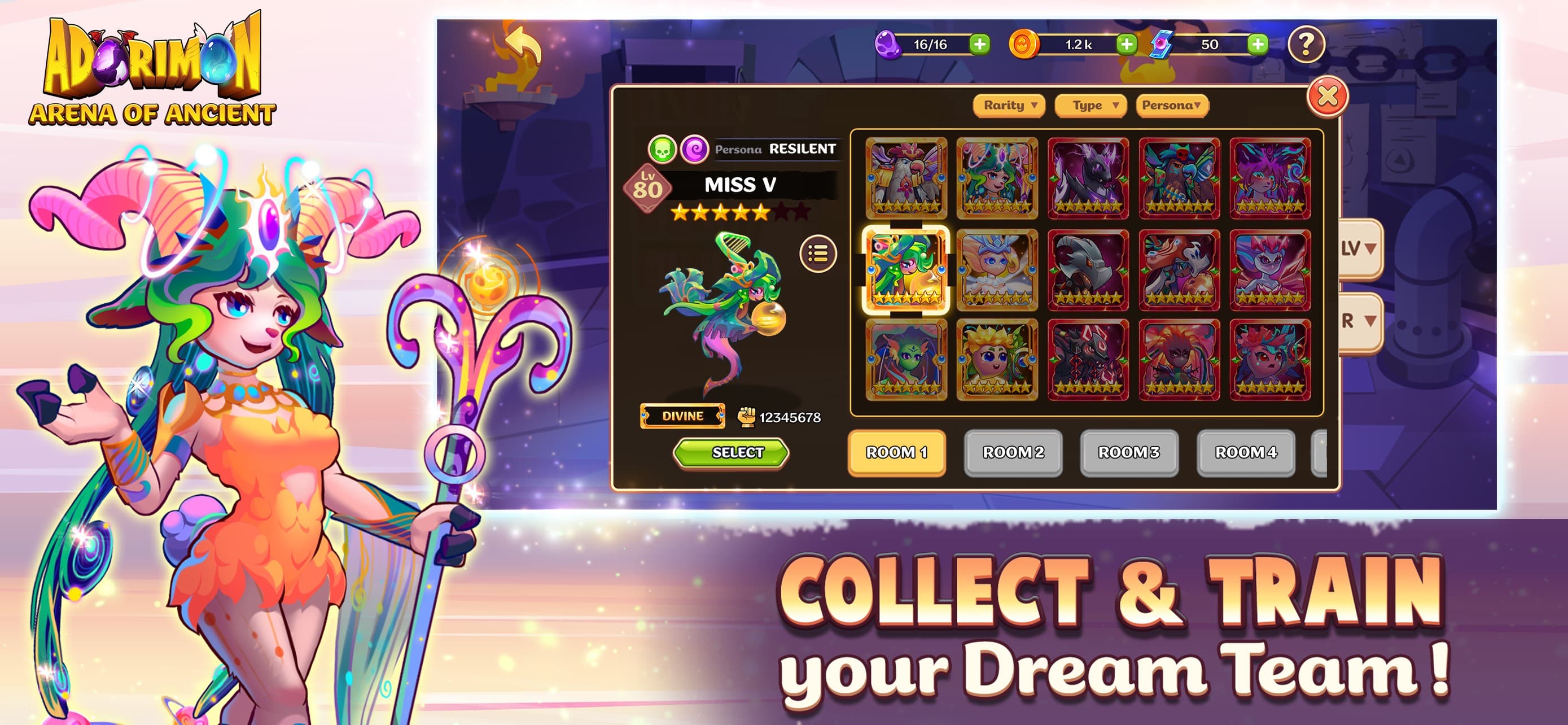 Adorimon: Arena of Ancient screenshot 5 - screenshot