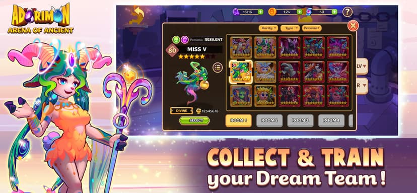 Adorimon: Arena of Ancient screenshot 5 - screenshot