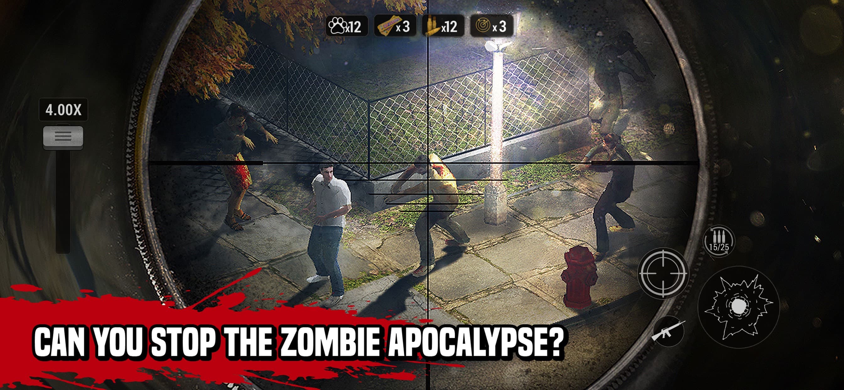 Zombie Hunter: Sniper Games screenshot 1 - screenshot