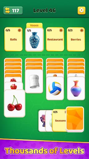 Solitaire: Card Sort Puzzle screenshot 6 - screenshot