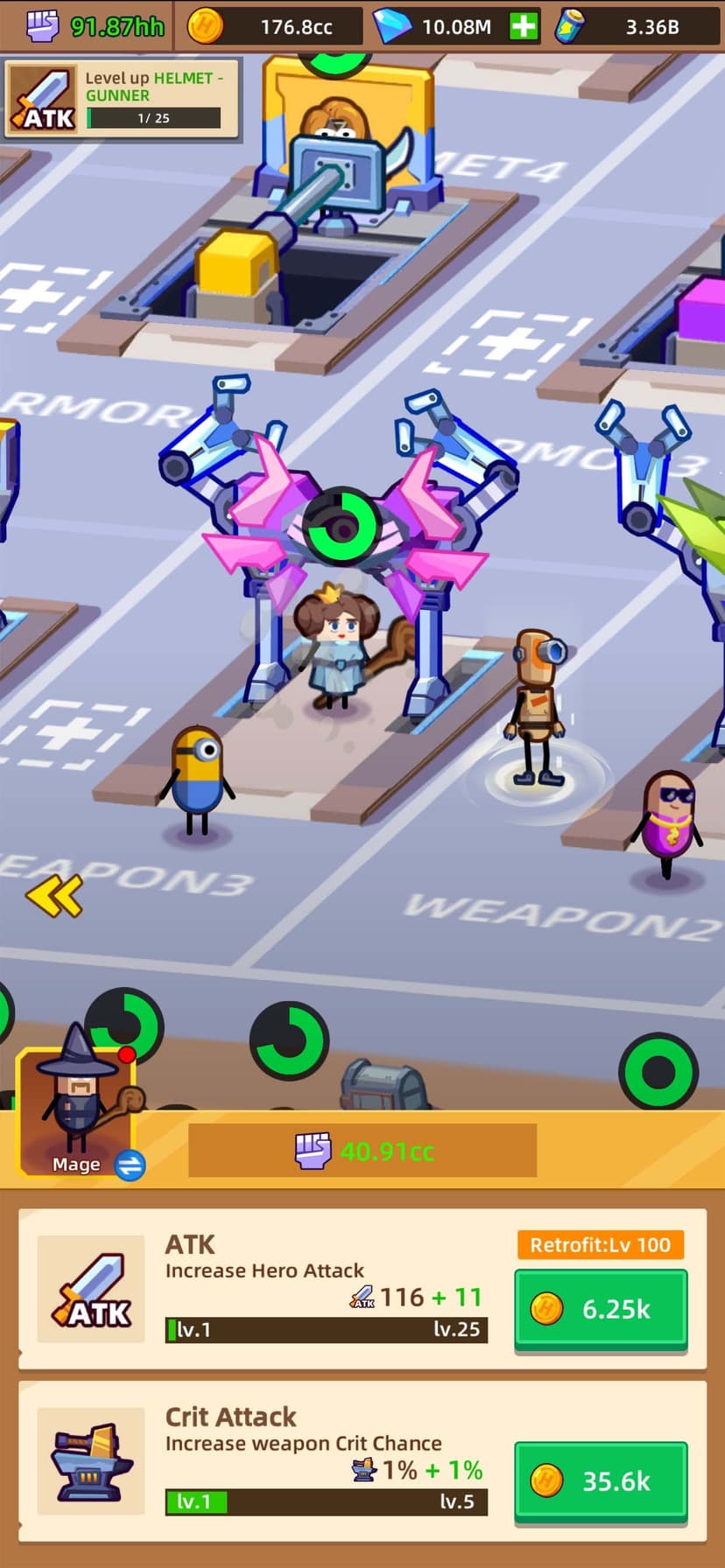 Hero Making Tycoon Idle Games screenshot 9 - screenshot