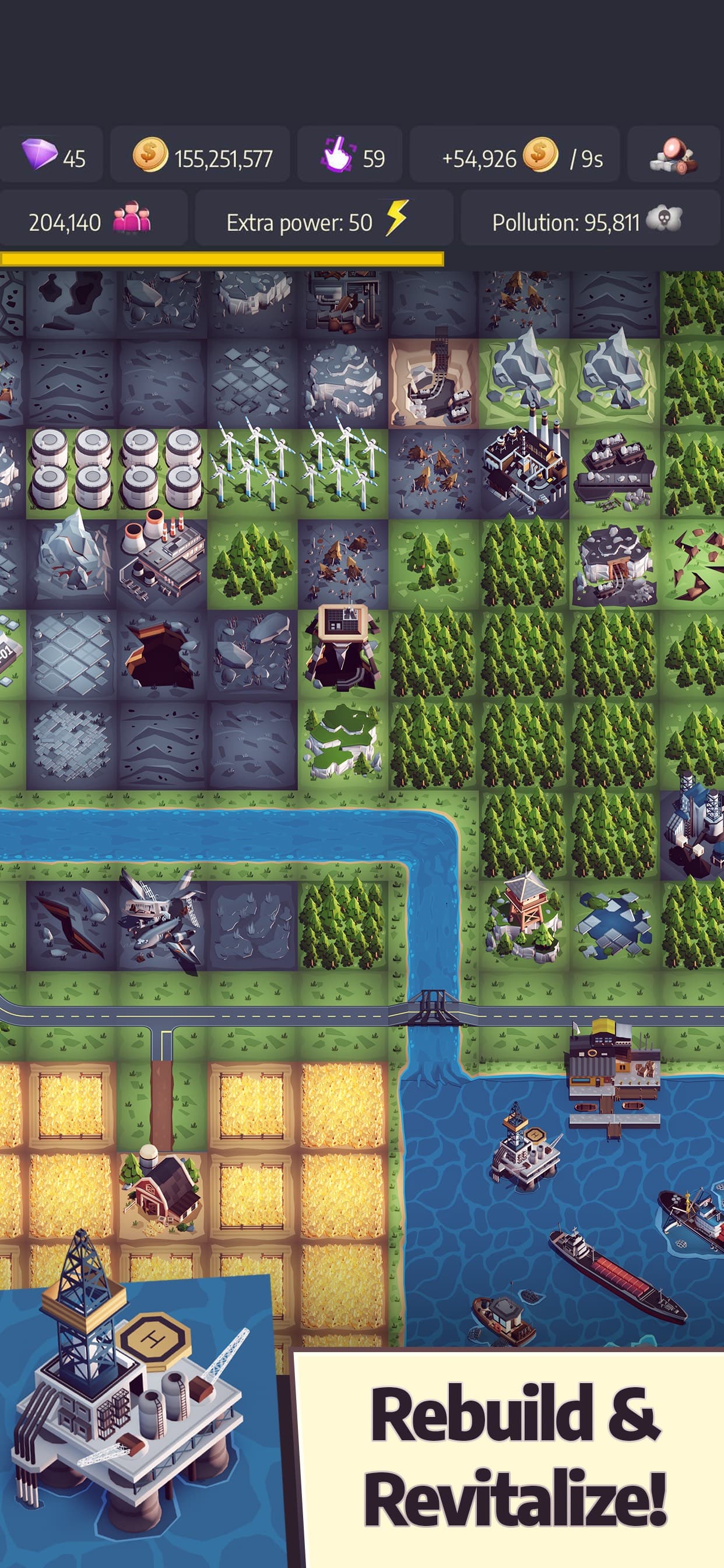 Post Apo Tycoon - Idle Builder screenshot 3 - screenshot