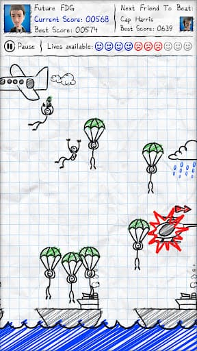 Parachute Panic screenshot 4 - screenshot