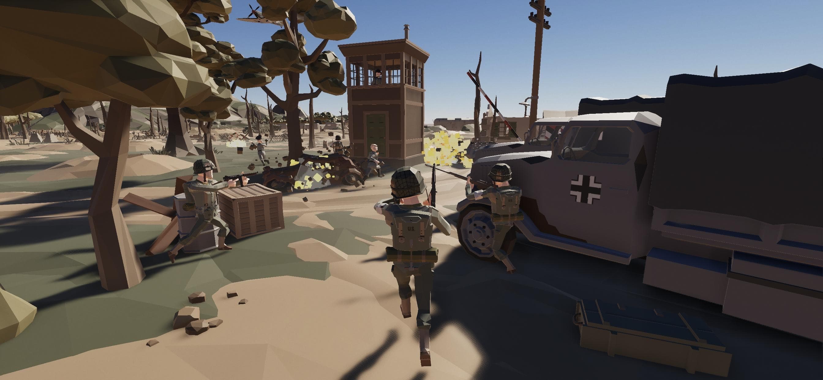World War II Polygon Army screenshot 2 - screenshot
