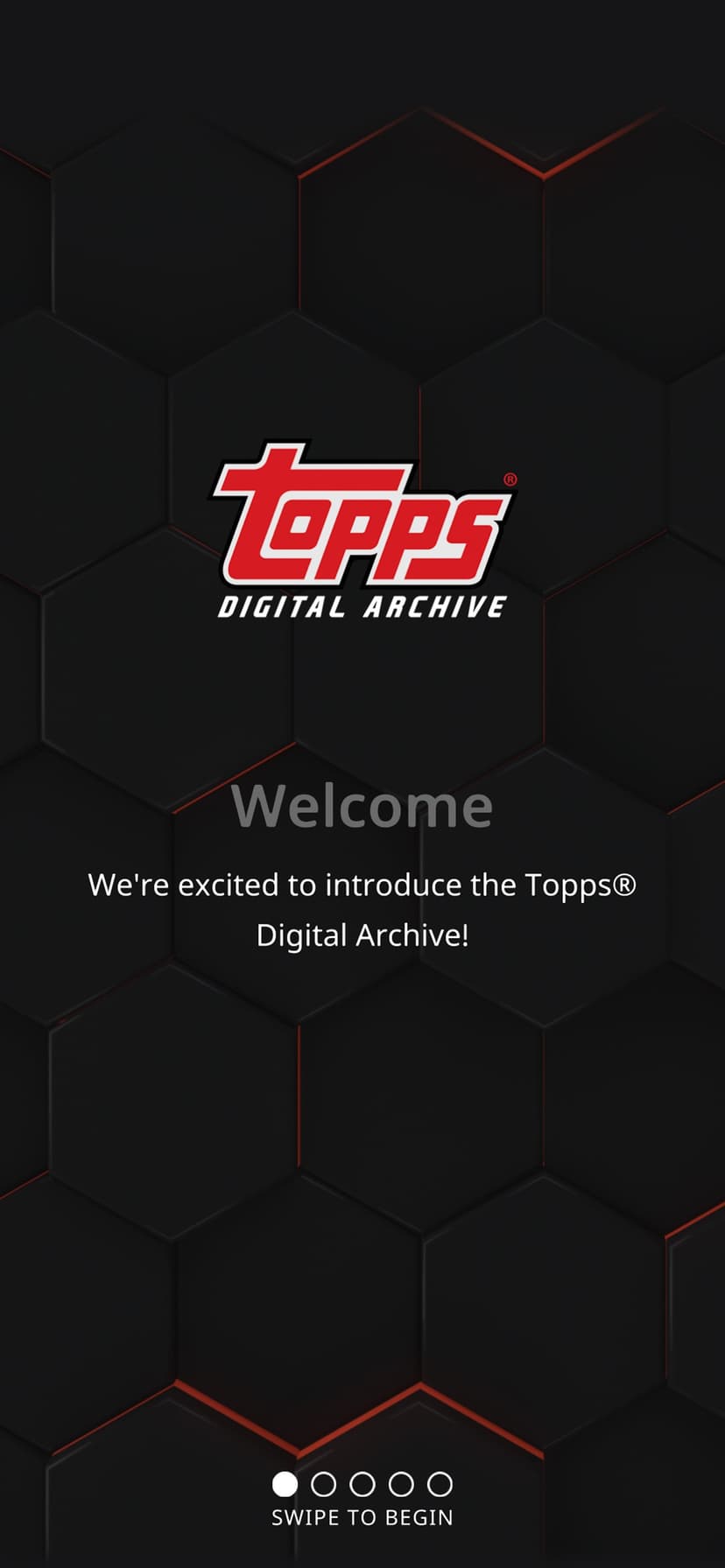 Topps® Digital Archive screenshot 1 - screenshot