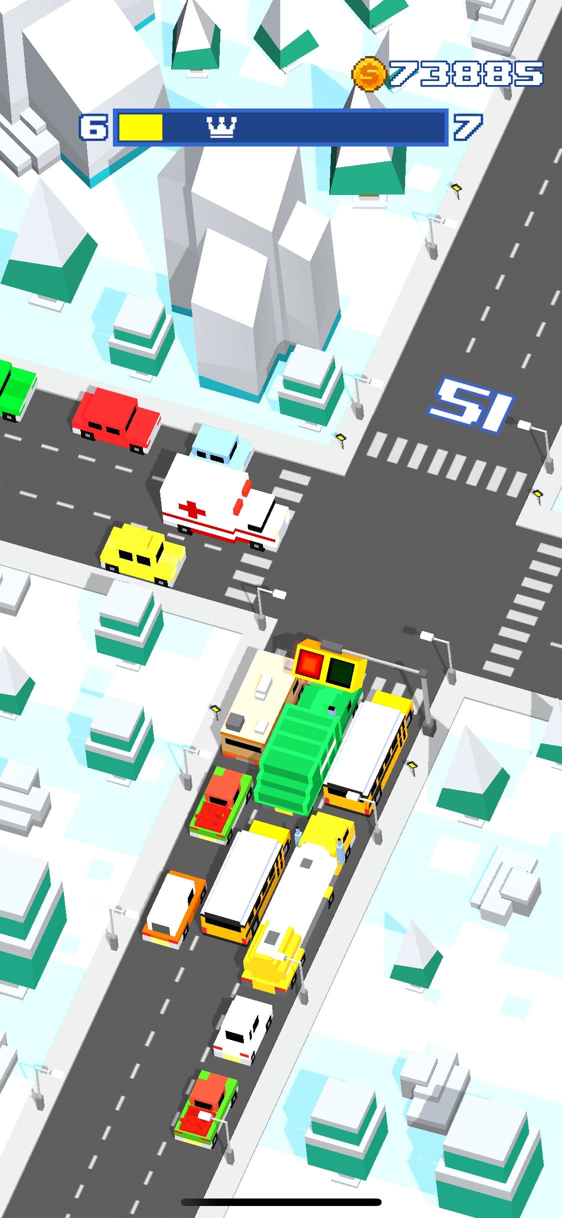 Crossy Crash Traffic Panic screenshot 4 - screenshot