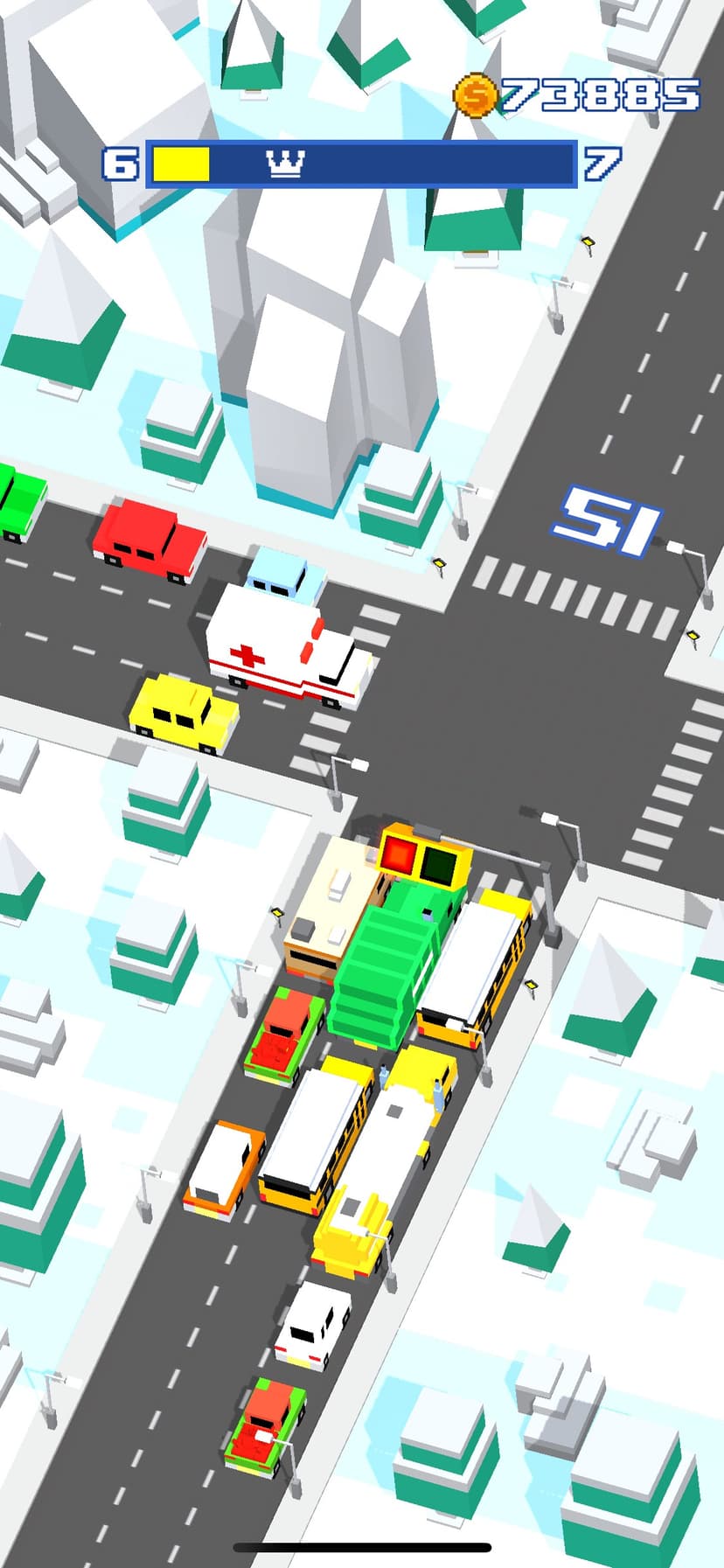 Crossy Crash Traffic Panic screenshot 4 - screenshot