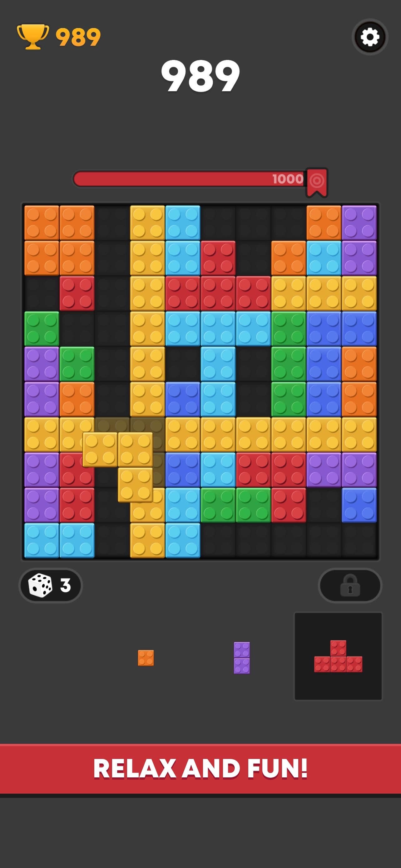 Brick Block - Puzzle Game screenshot 2 - screenshot
