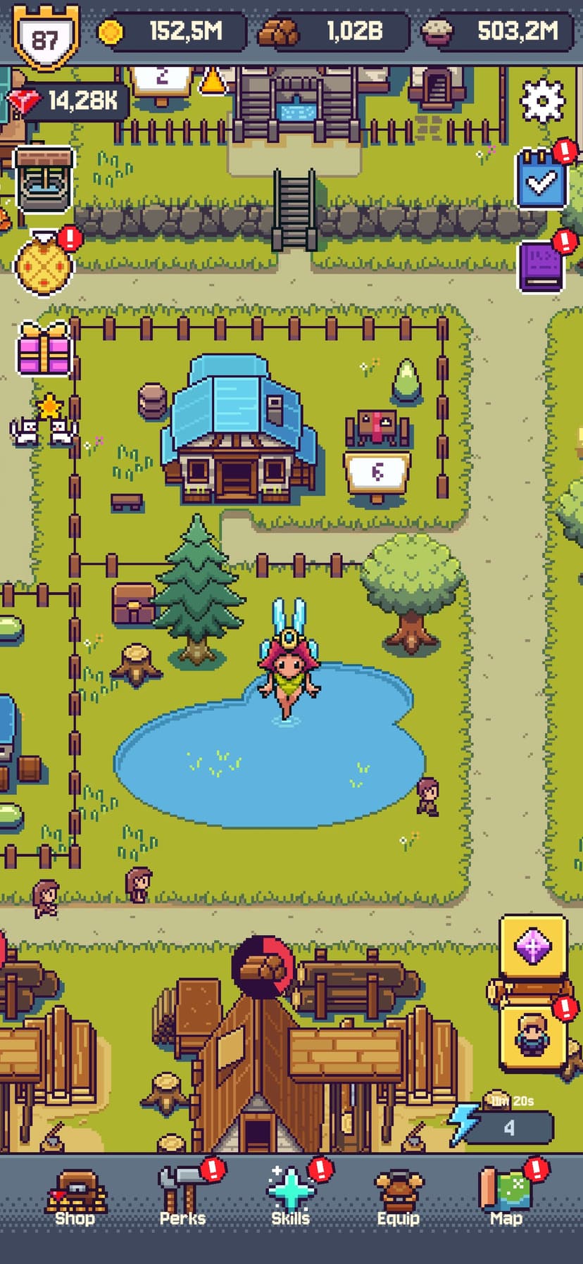 Idle Thief Village: Retro RPG screenshot 4 - screenshot