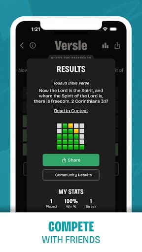 Versle | Daily Bible Game screenshot 2 - screenshot