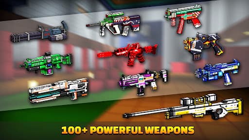 Cops N Robbers:Pixel Craft Gun screenshot 5 - screenshot