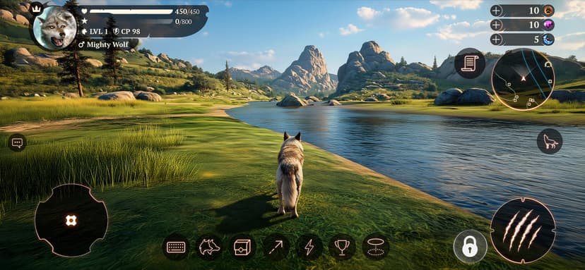 The Wolf: Animal Game MMORPG screenshot 1 - screenshot