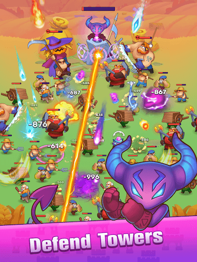 Evil Rush - Idle Tower Defense screenshot 6 - screenshot
