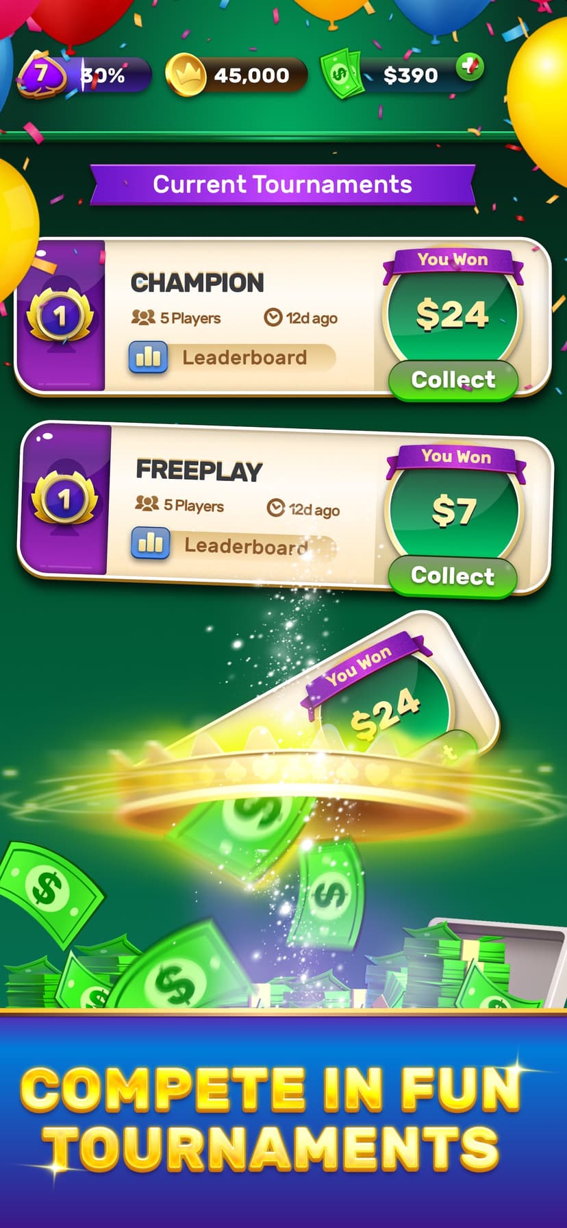 Solitaire Royale - Win Money screenshot 7 - screenshot