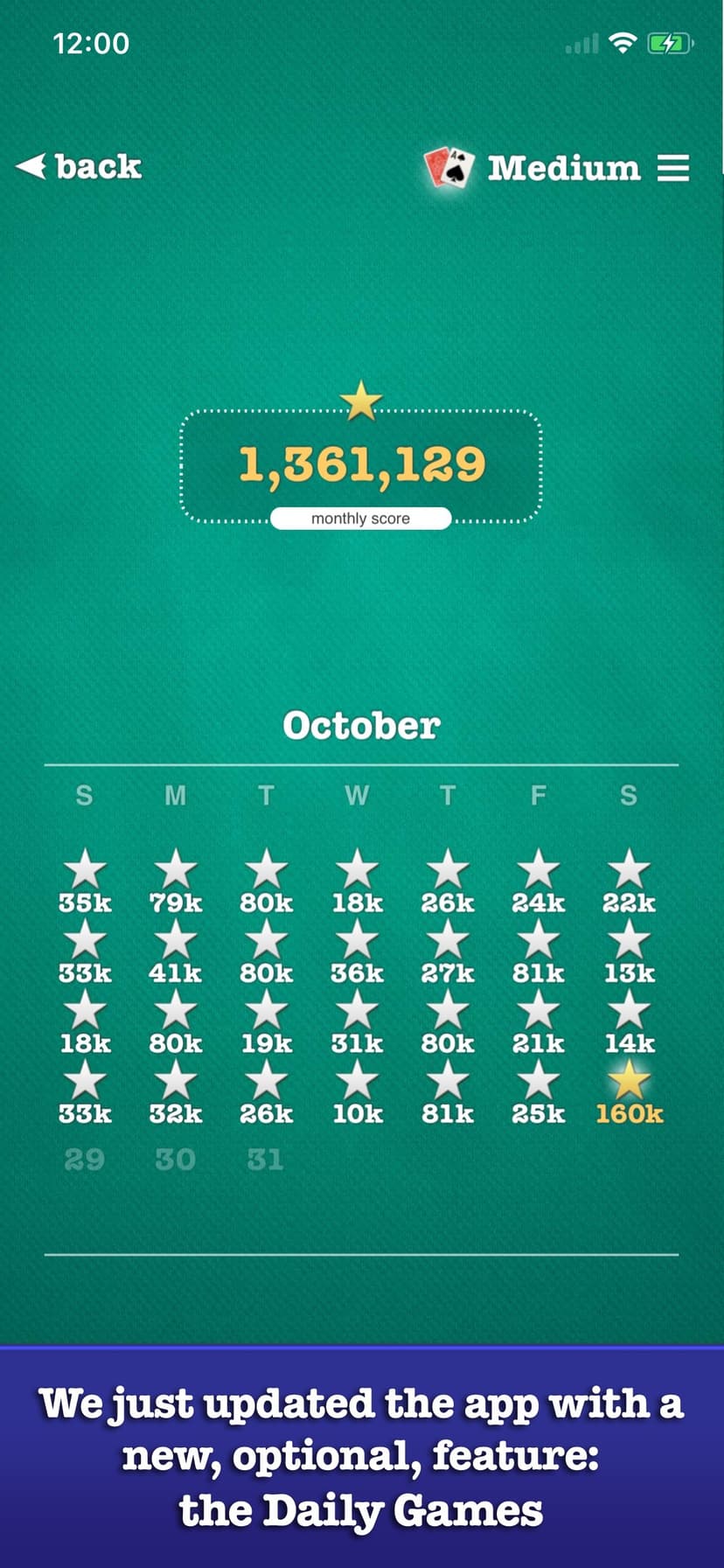 ▻ Solitaire screenshot 2 - screenshot