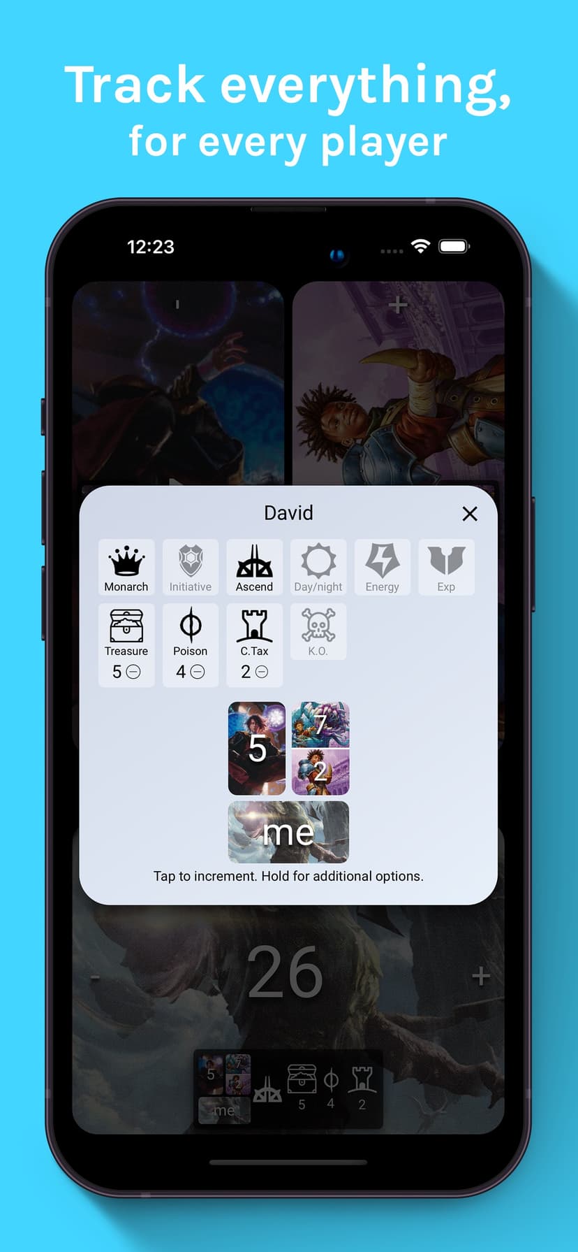 Lifetap Life Counter for MTG screenshot 2 - screenshot