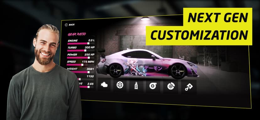 JDM Tuner Racing - Drag Race screenshot 3 - screenshot
