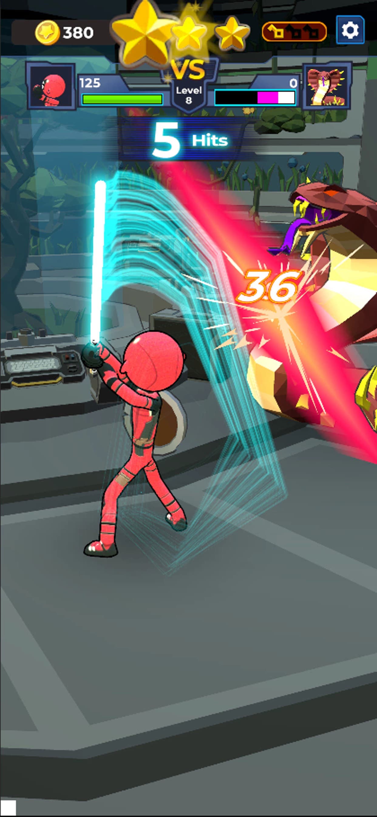 Supreme Saberman: 3D War Zone screenshot 5 - screenshot