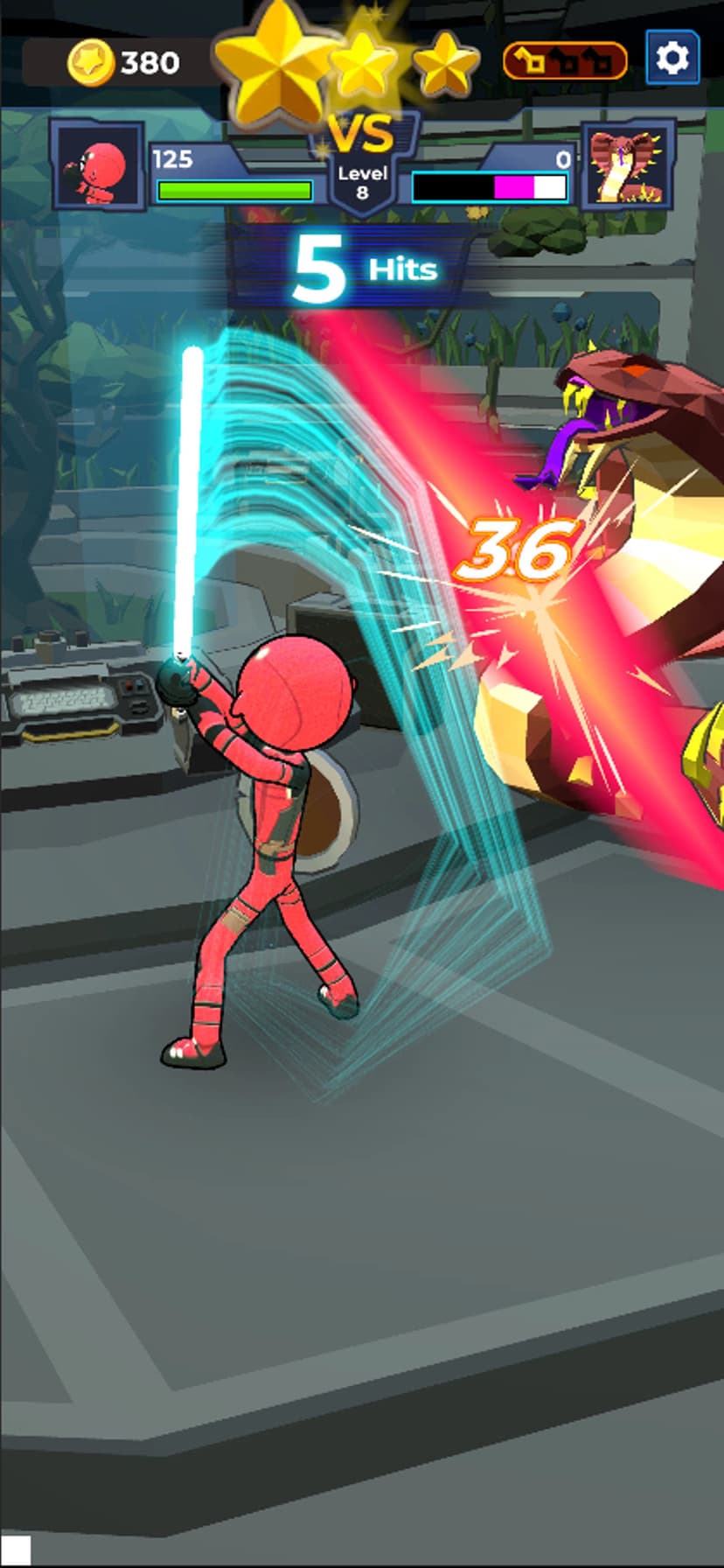 Supreme Saberman: 3D War Zone screenshot 5 - screenshot