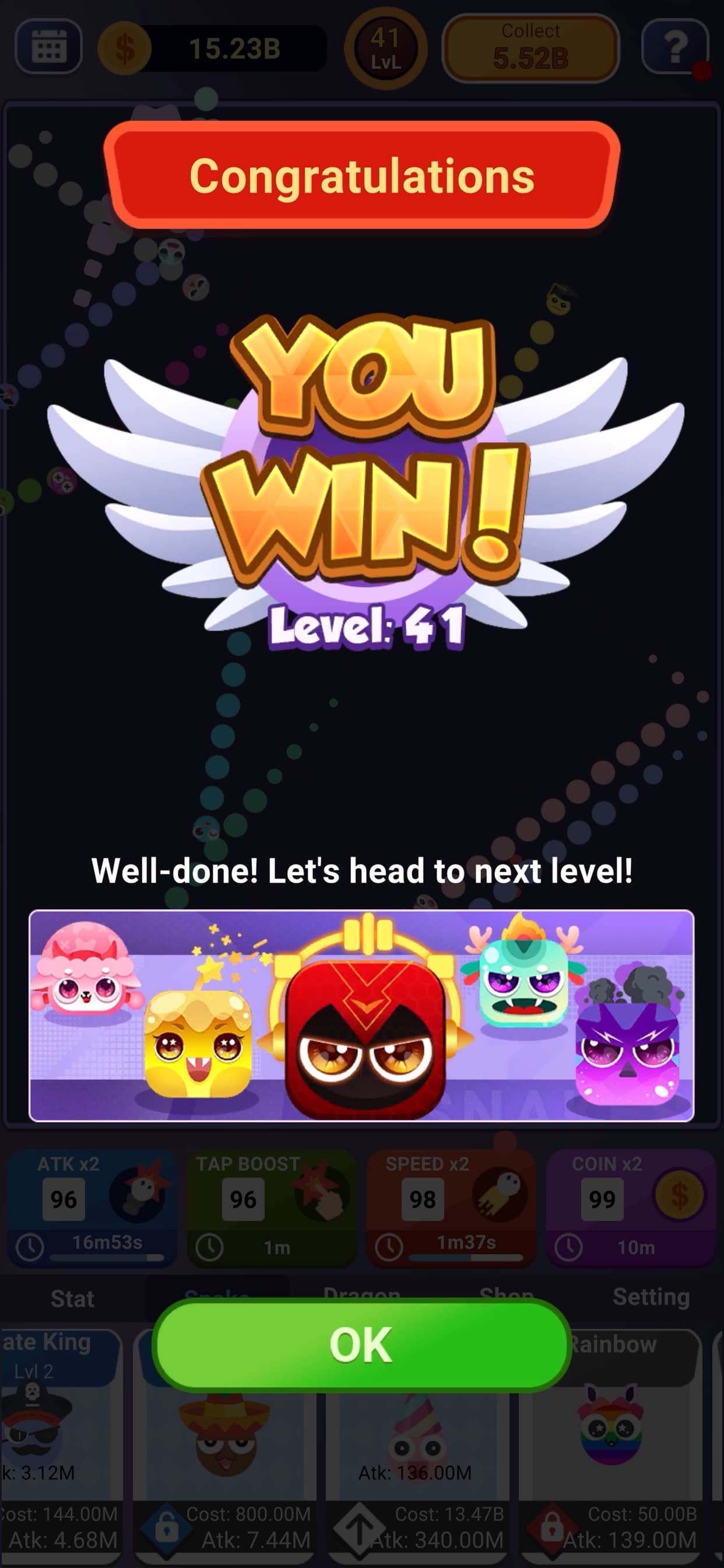 Idle Snake VS Block screenshot 7 - screenshot