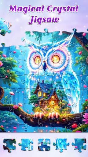 Magical Crystal-Jigsaw Puzzles screenshot 1 - screenshot