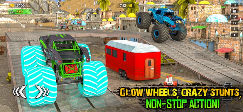 Monster Truck - 4x4,Stunt,Race screenshot 4 - screenshot