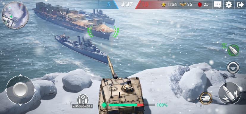 Tank Warfare: PvP Tanks Blitz screenshot 5 - screenshot