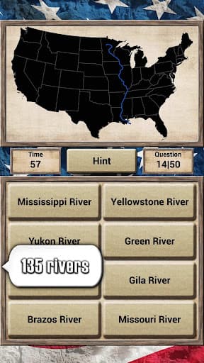 USA Geography - Quiz Game screenshot 3 - screenshot