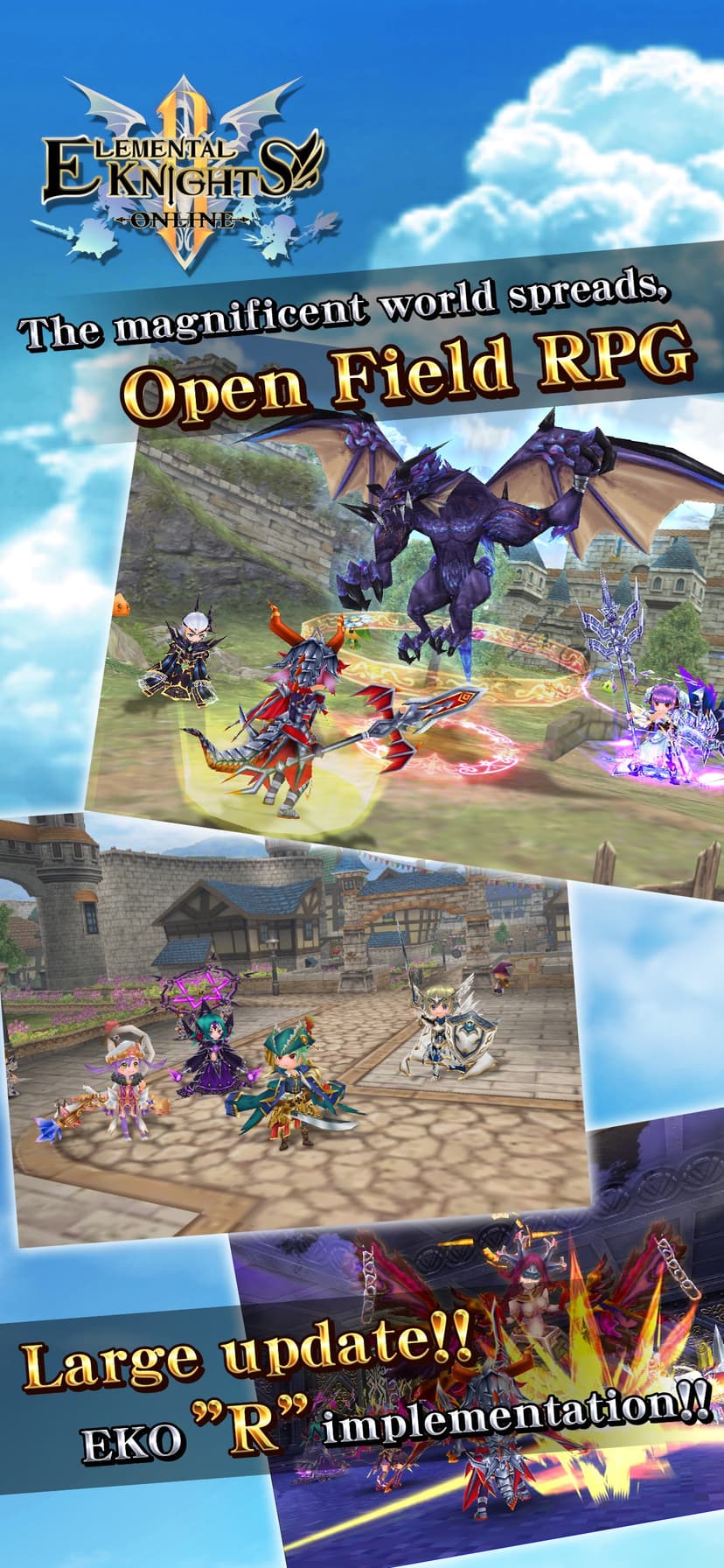 RPG Elemental Knights R screenshot 1 - screenshot