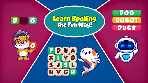 Kids Spelling game Learn words screenshot 1 - screenshot
