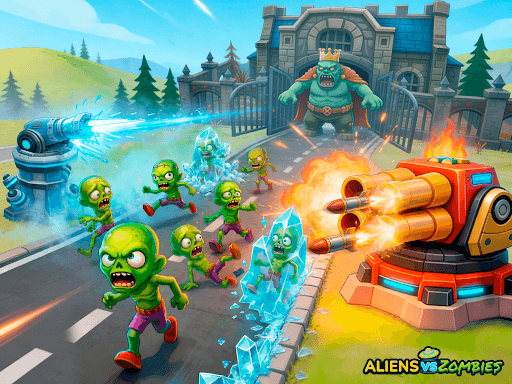 Aliens vs Zombies: Invasion screenshot 16 - screenshot