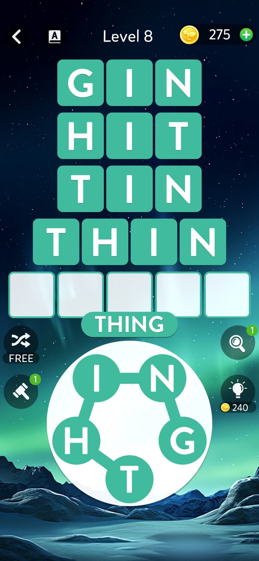 Zen Spell - Word Puzzle screenshot 1 - screenshot