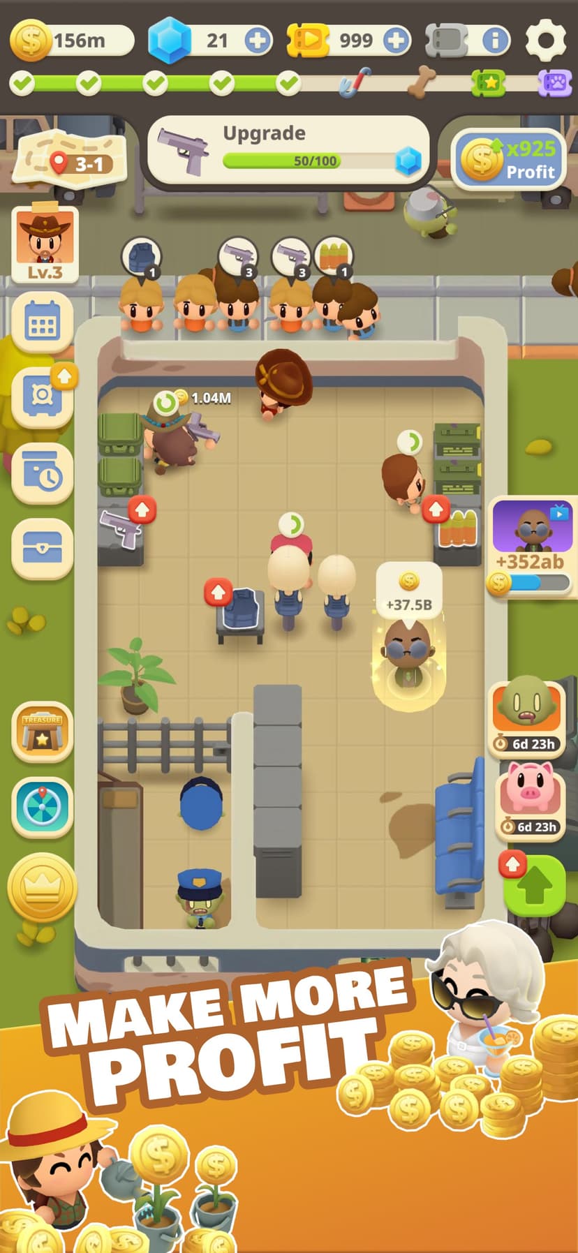 Idle Zombie: Survival Station screenshot 1 - screenshot