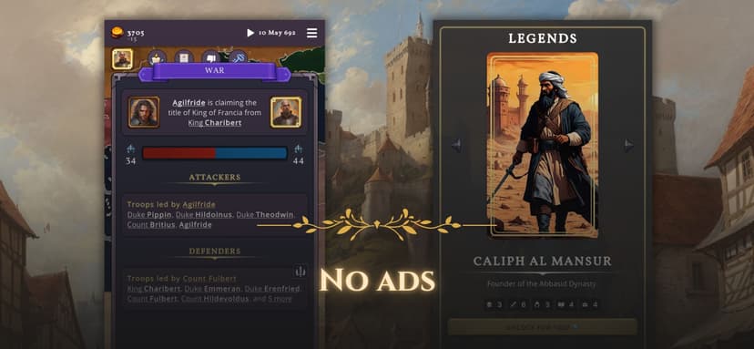 Clovis - Grand Strategy Game screenshot 7 - screenshot