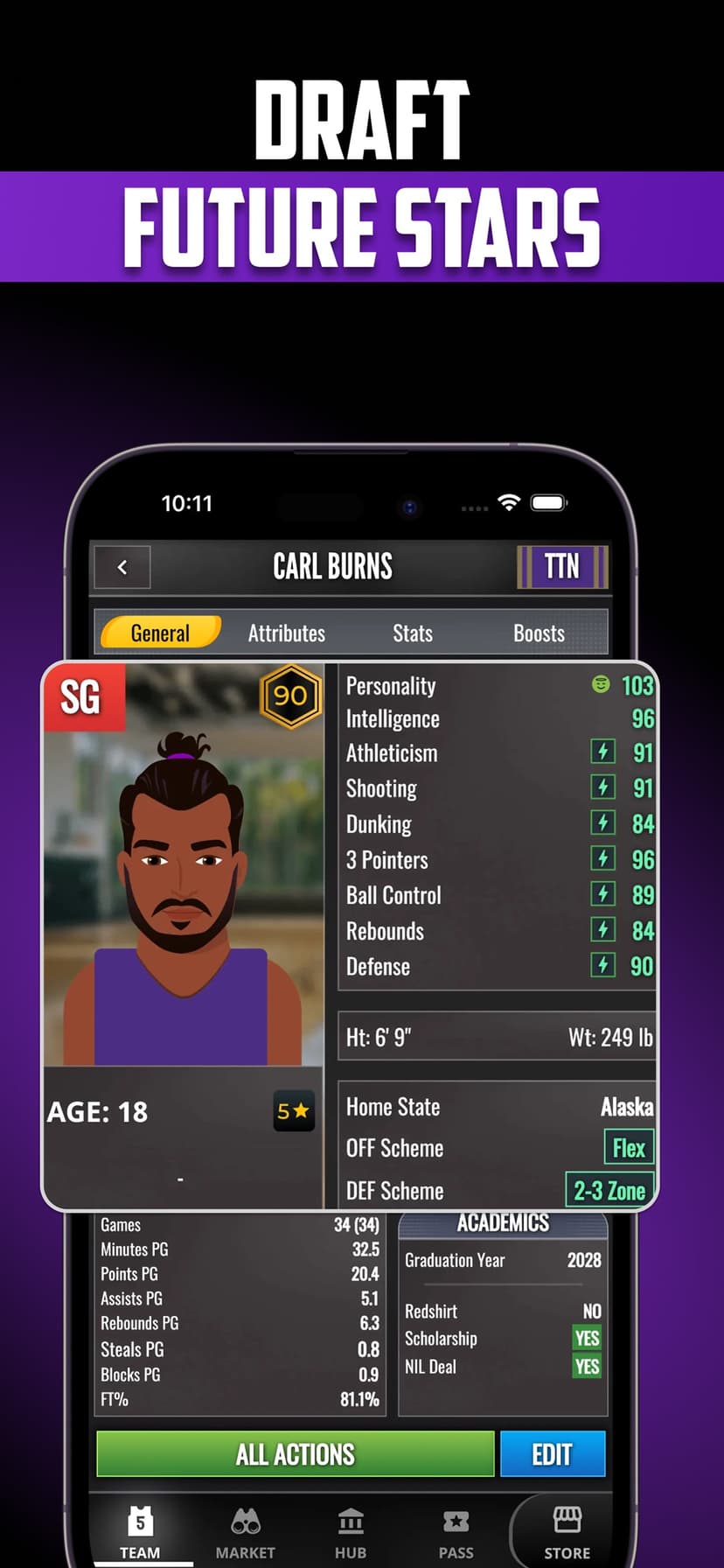 ULT College Basketball Coach screenshot 2 - screenshot