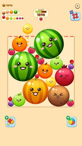 Fruit Merge-Juicy Melon Puzzle screenshot 14 - screenshot