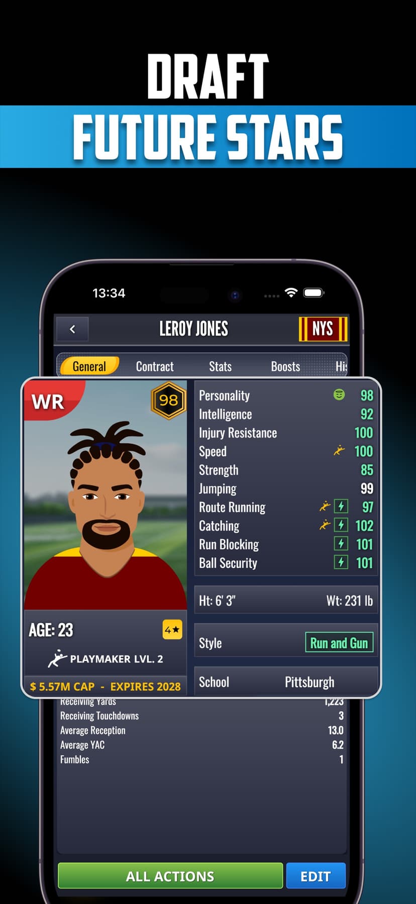 Ultimate Pro Football GM screenshot 2 - screenshot