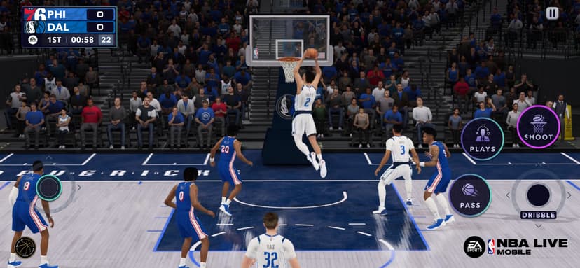 EA SPORTS™ NBA LIVE Mobile screenshot 1 - screenshot